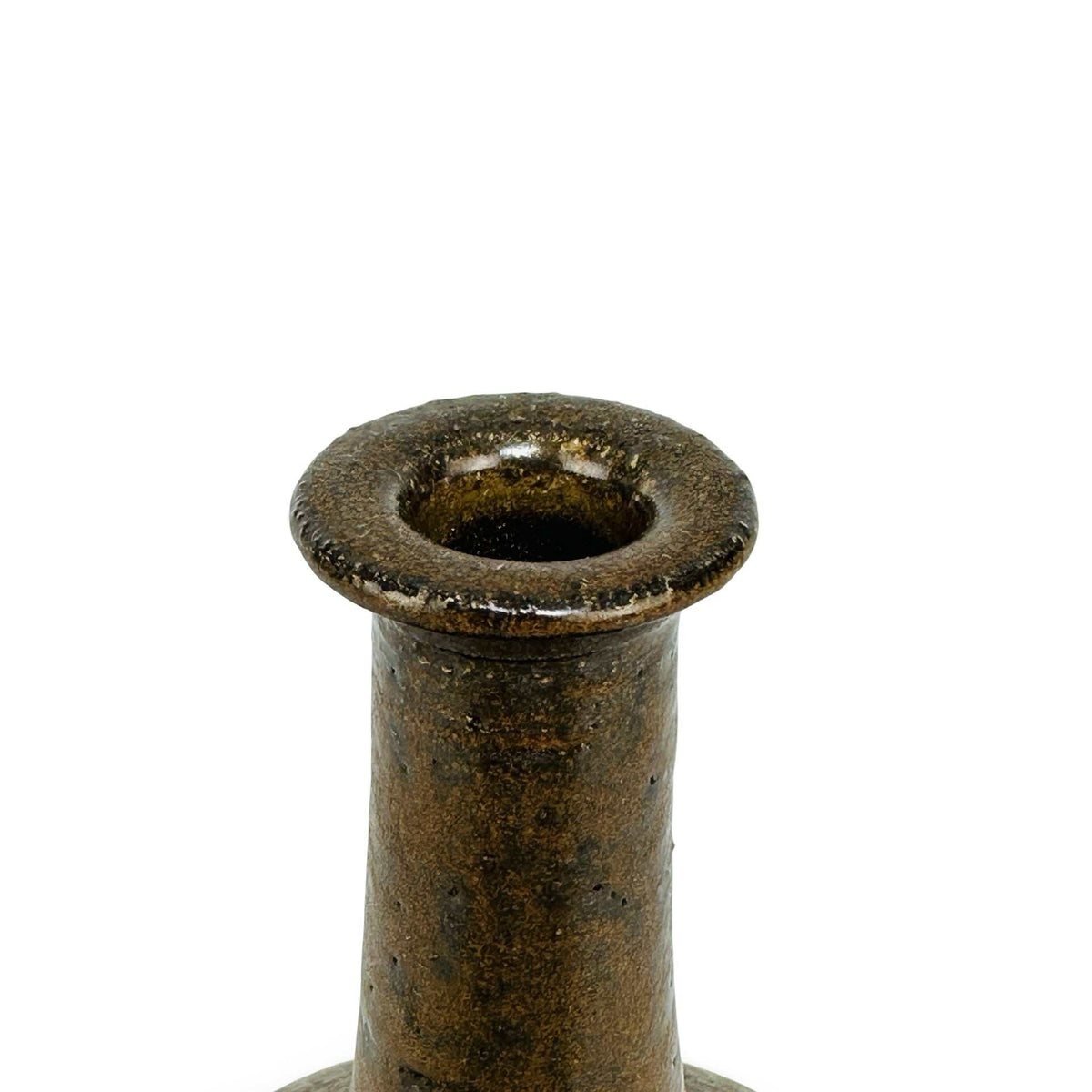 Detail von Hals und ausgestellter Lippe der Rudi Stahl Vase
